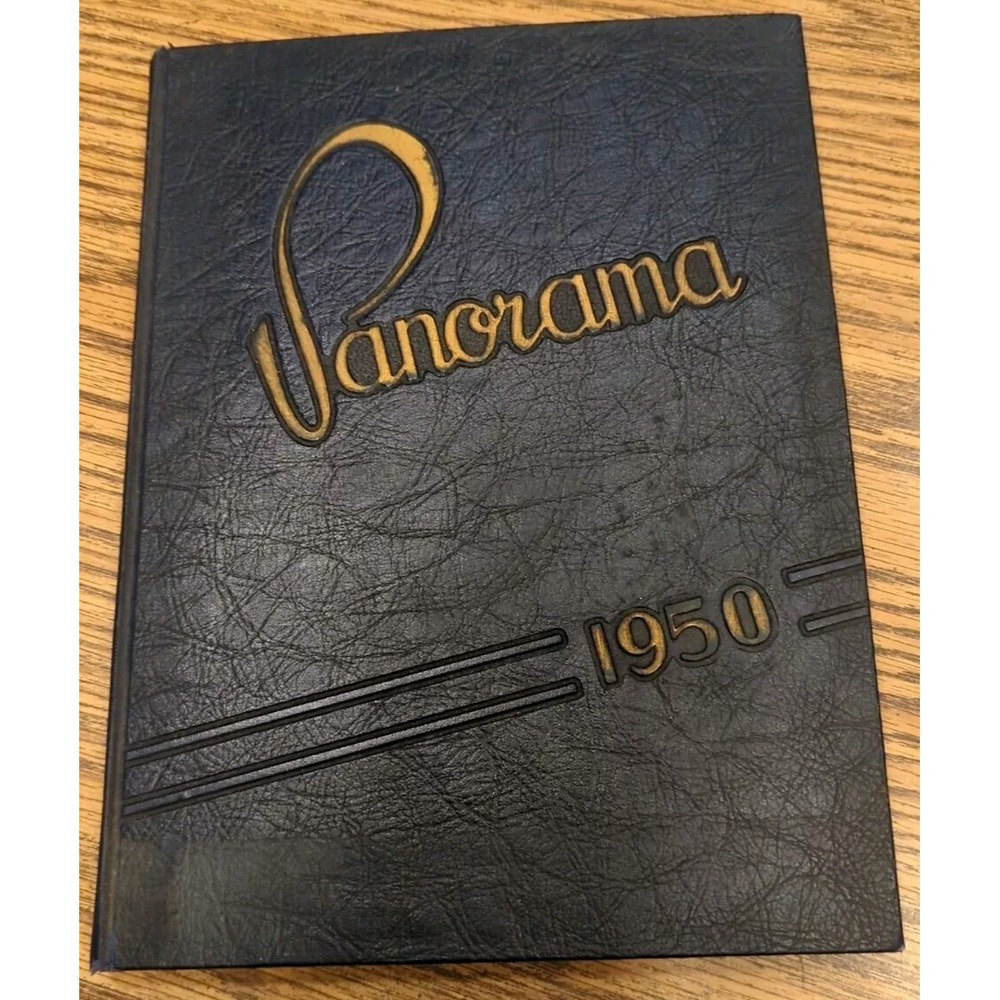 1950 Panorama Binghamton Central School Yearbook New York Vintage Annual